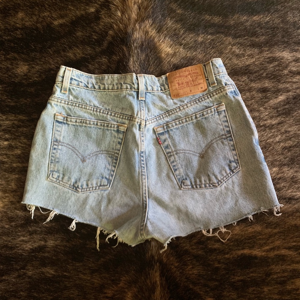 Levi’s high waisted shorts